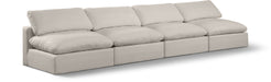 Comfy - Linen Modular Armless Sofa 4 Seats - Simple Home Plus