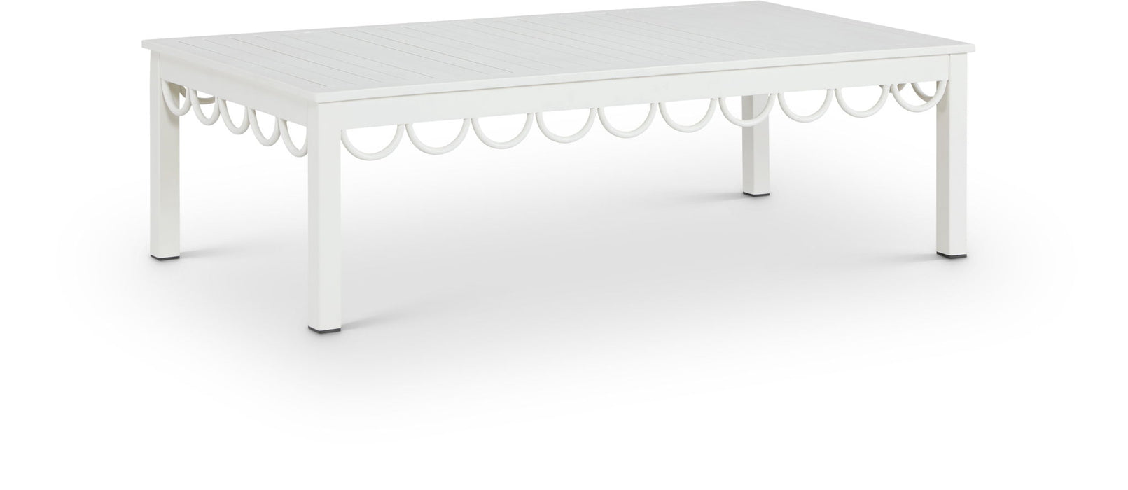 Portofino - Aluminum Outdoor Patio Coffee Table - Simple Home Plus