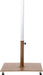 Fiji - Aluminum Patio Umbrella With Square Teak And White Base - Simple Home Plus