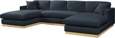 Johanna - 3 Piece Sectional - Natural Base - Simple Home Plus