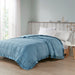 Cambria - King Premium Oversized Hypoallergenic Down Alternative Blanket With 3M Moisture Treatment - Slate Blue - Simple Home Plus