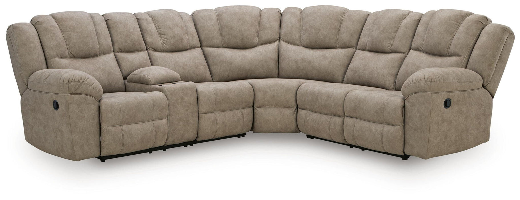 Pearce-Pike - Reclining Sectional - Simple Home Plus