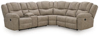 Pearce-Pike - Reclining Sectional - Simple Home Plus