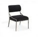 Bastille - Upholstered Dining Side Chair (Set of 2) - Silver Frame - Simple Home Plus