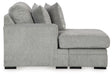 Casselbury - Laf Sofa Chaise - Cement - Simple Home Plus
