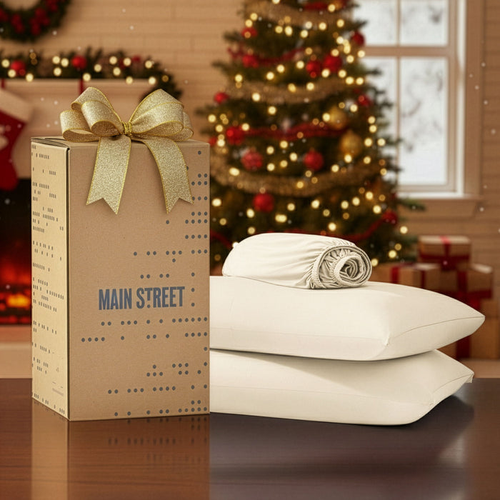Ice Touch - Twin Sublime Serenity Luxury Sheet Set - Ivory - Simple Home Plus