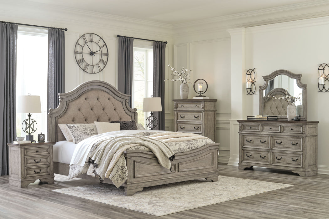 Lodenbay - Antique Gray - Dresser, Mirror - Simple Home Plus