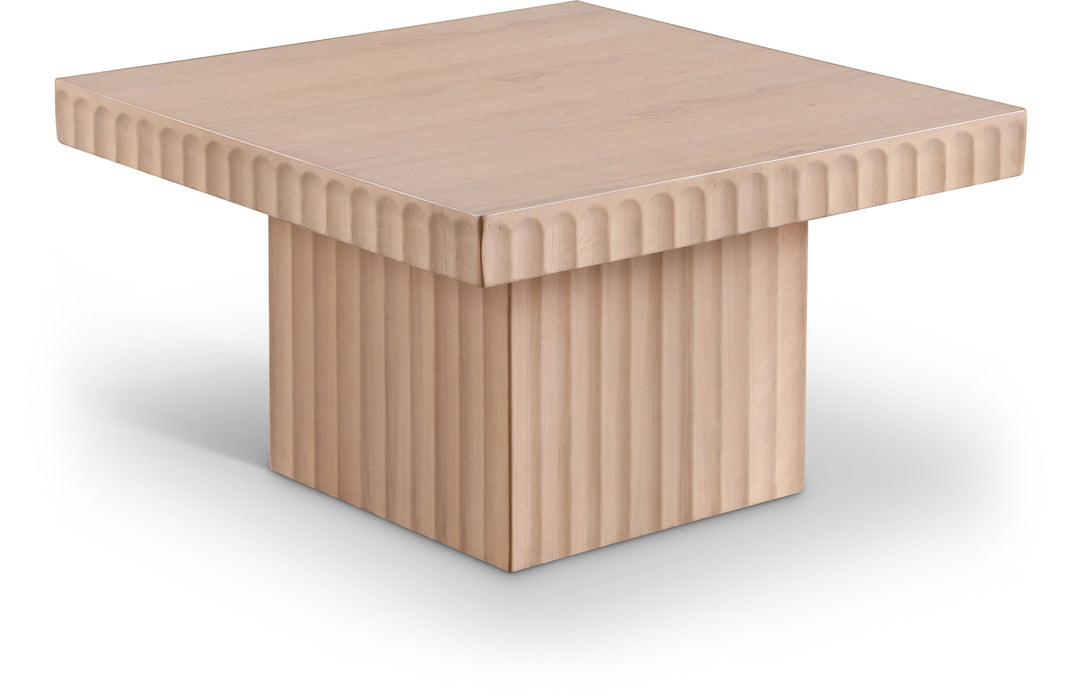 Spencer - 12" Oak Veneer Coffee Table - Simple Home Plus