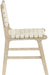 Entwine - Vegan Leather Upholstered Dining Chair - Painted Natural - Simple Home Plus