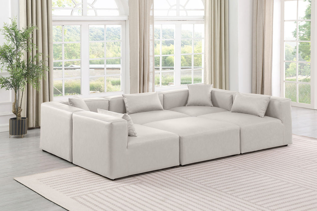 Cube - 6 Piece Modular Sectional - Simple Home Plus