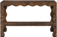 Vassa - Burl Veneer Console Table - Simple Home Plus