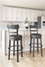Valebeck - Tall Upholstered Swivel Barstool - Simple Home Plus