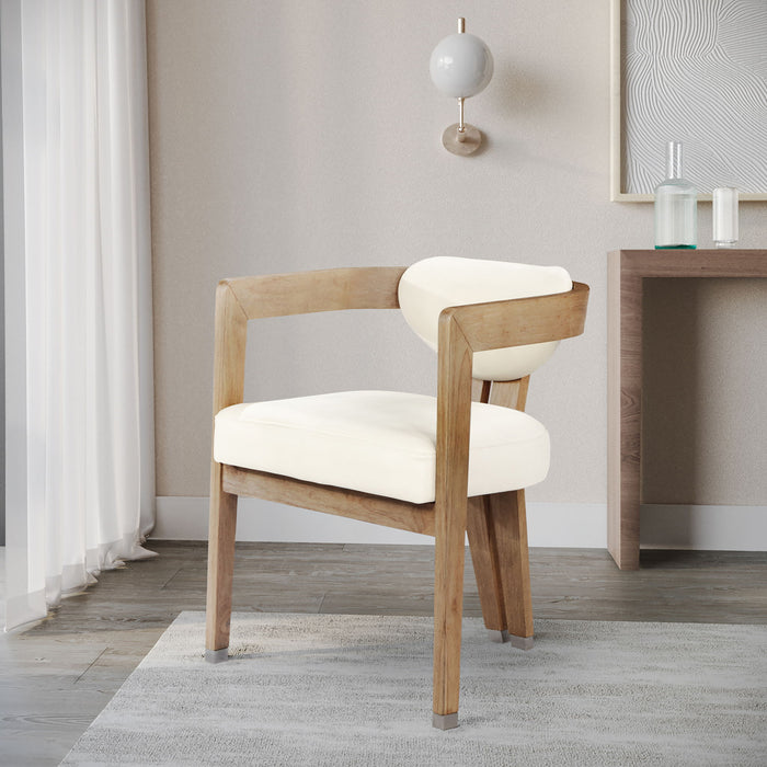 Carlyle - Dining Chair With Natural Frame - Simple Home Plus