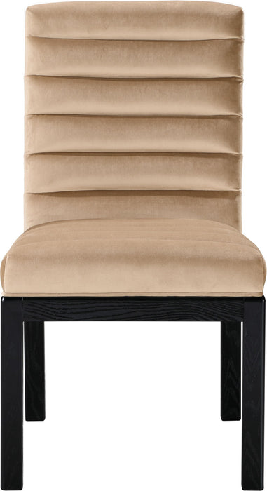 Evelyn - Dining Chair With Black Legs - Simple Home Plus