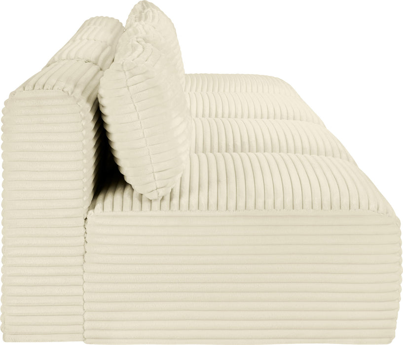 Shaggy - 4 Seat Modular Armless Sofa - Simple Home Plus