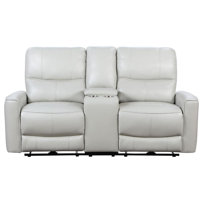 Greenfield - Upholstered Power Reclining Loveseat - Simple Home Plus