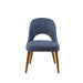 Nola - Dining Side Chair (Set of 2) - Navy - Simple Home Plus