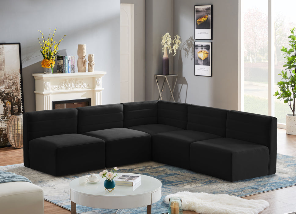 Quincy - 5 Piece Modular Sectional - Simple Home Plus