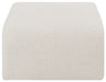 Arc - Boucle Fabric Ottoman - Simple Home Plus