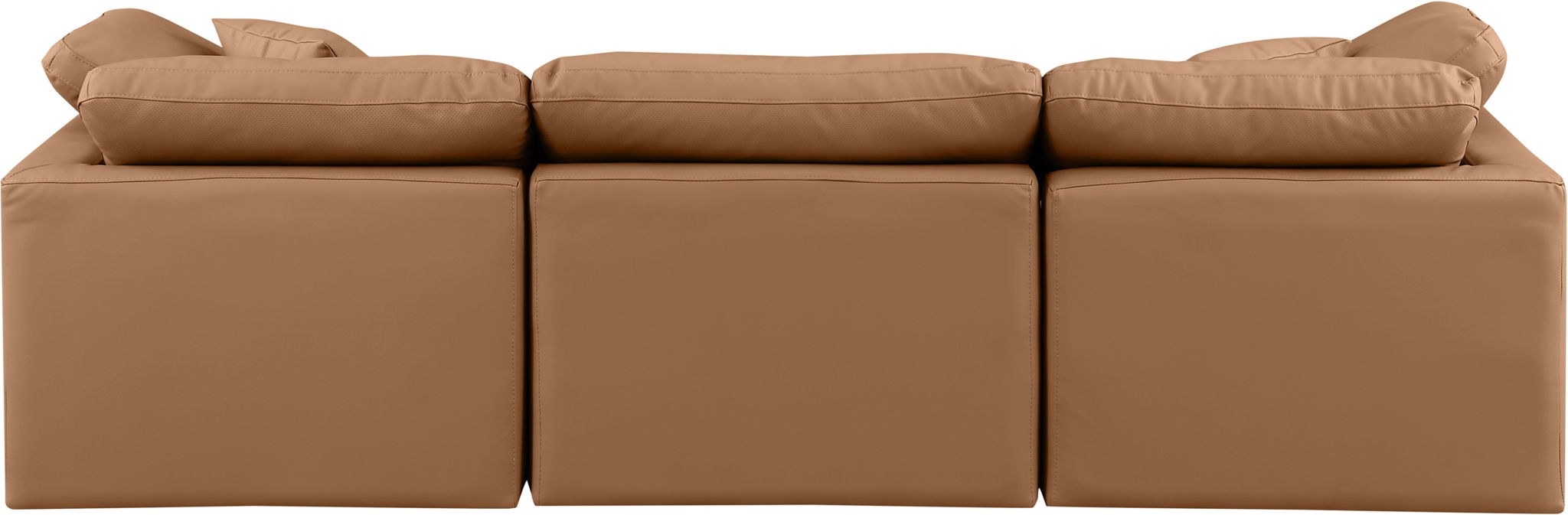 Indulge - Faux Leather 3 Seat Modular Sofa - Simple Home Plus