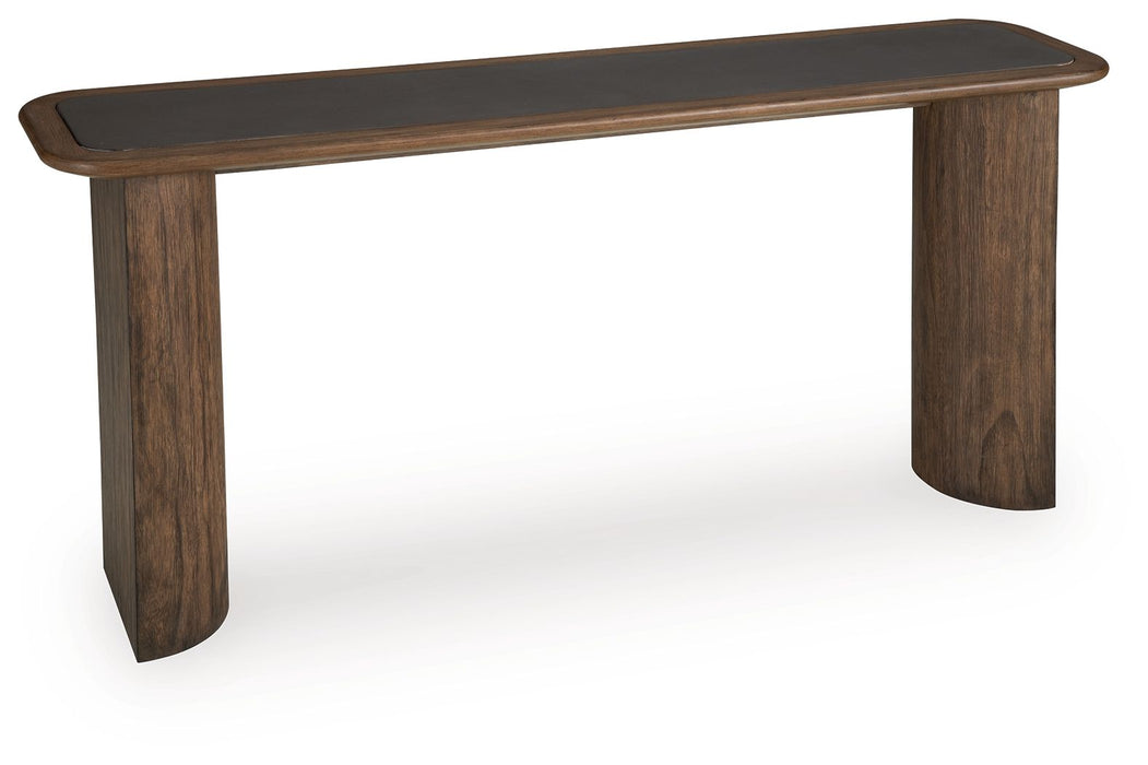 Dontayne - Sofa Table - Warm Brown - Simple Home Plus