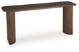 Dontayne - Sofa Table - Warm Brown - Simple Home Plus