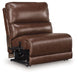DeepWakes - Power Armless Recliner With Adjustable Headrest - Canyon - Simple Home Plus