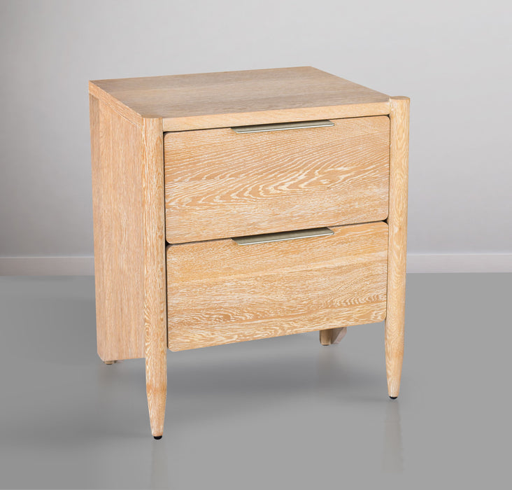 Oakwood - Night Stand - White Oak - Simple Home Plus