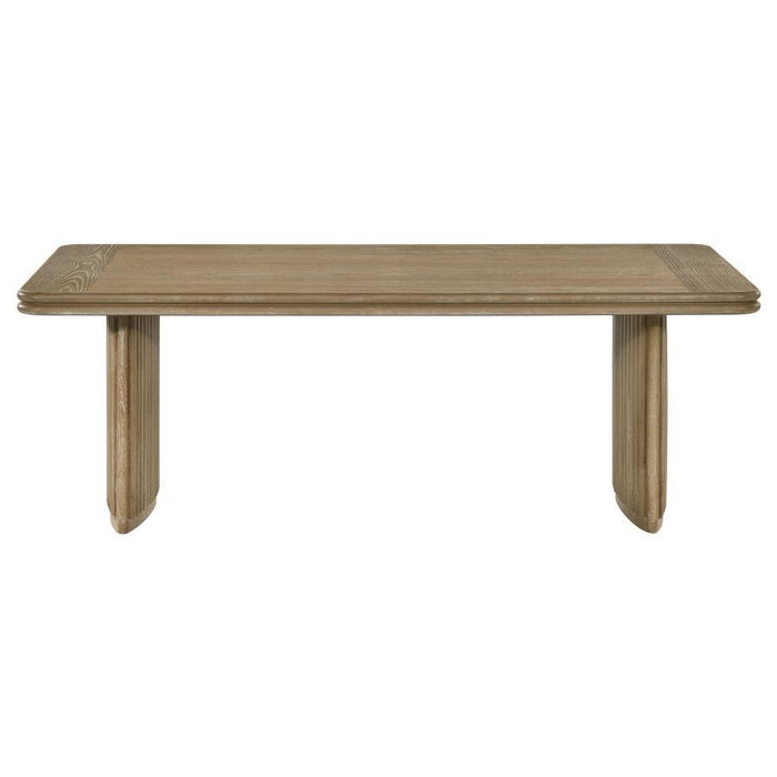 Adina - Rectangular Wood Table - Simple Home Plus