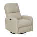 Dakota - Power Recliner 3-In-1 With Swivel, Glider, USB Ports - Beige - Simple Home Plus