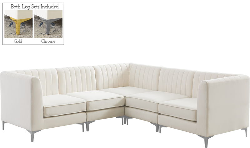 Alina - 5 Piece Modular Corner Sectional