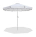 Amalfi - Patio Umbrella - White Pole - Simple Home Plus