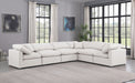 Indulge - Faux Leather 6 Piece Modular Corner Sectional - Simple Home Plus