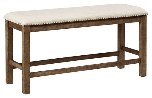 Moriville - Beige - Double UPH Bench - Simple Home Plus