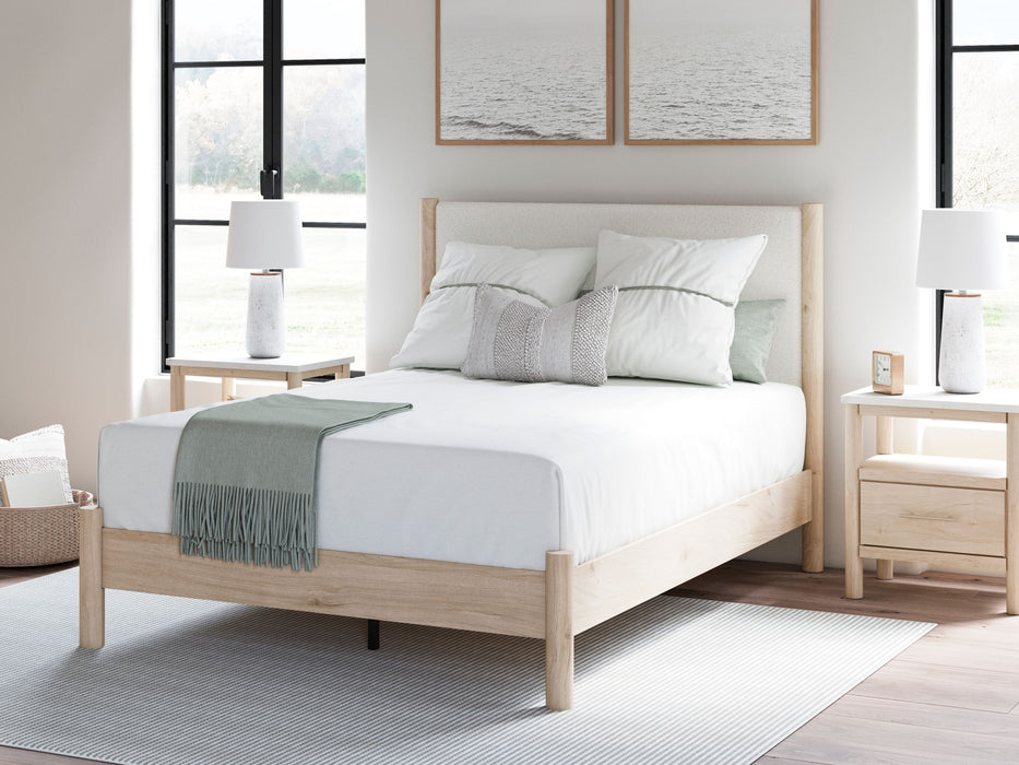 Cadmori - Upholstered Panel Bed - Simple Home Plus