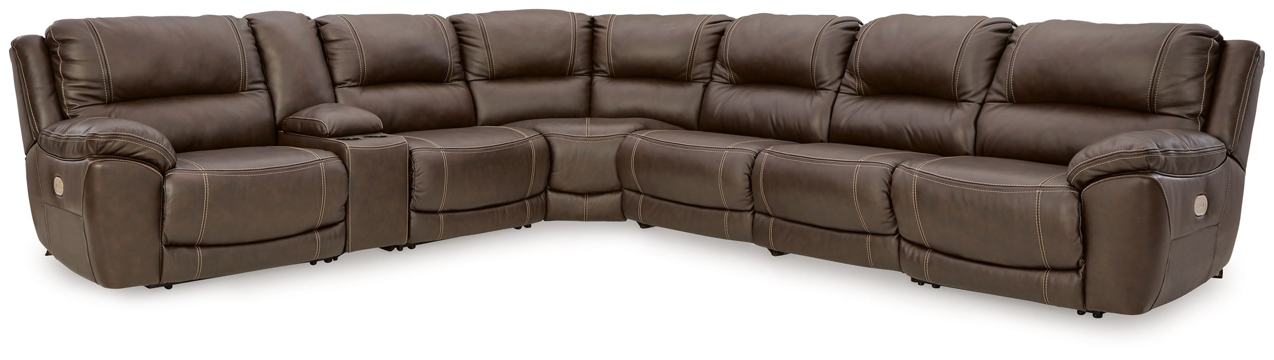 Dunleith - Power Reclining Sectional - Simple Home Plus