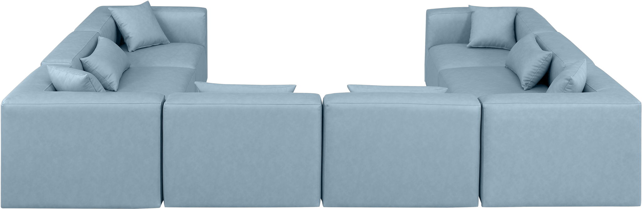 Cube - 8 Piece Modular Sectional - Simple Home Plus