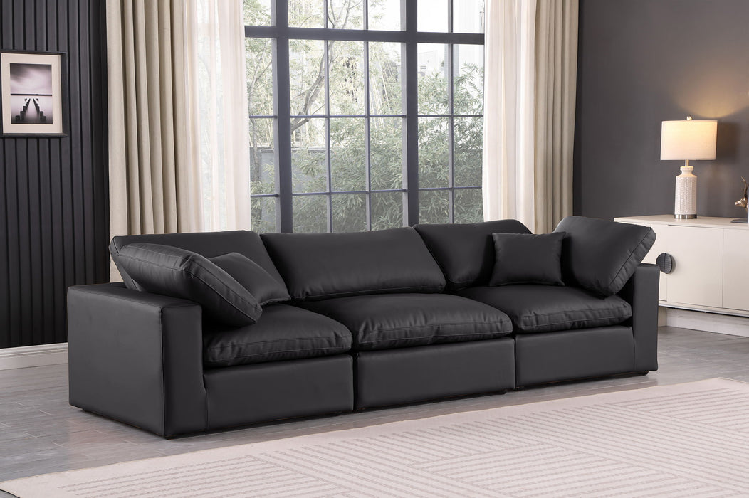 Comfy - Faux Leather Modular Sofa 3 Seats - Simple Home Plus