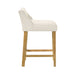 Fauna - Modern Transitional Wood Counter Height Kitchen Bar Stool - Simple Home Plus