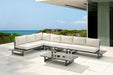 Maldives - 5 Piece Water Resistant Outdoor Patio Modular Sectional With Gray Base - Simple Home Plus