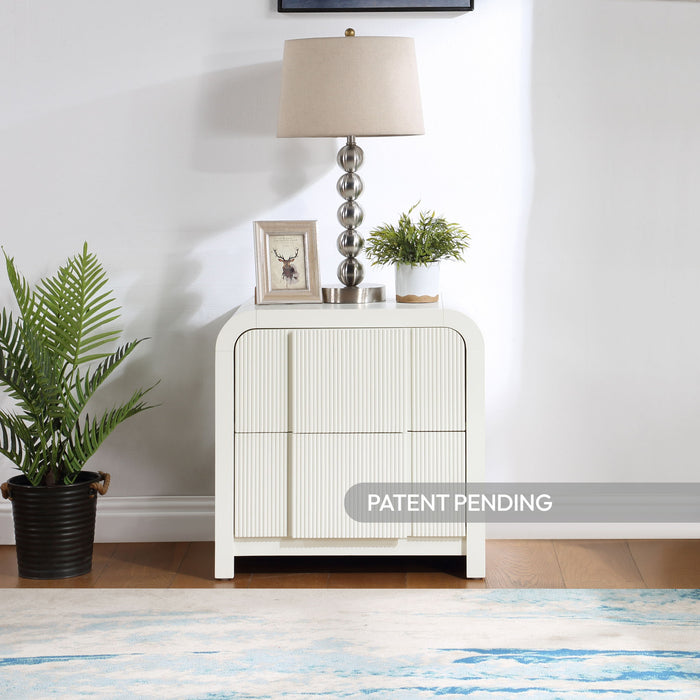 Fluted - Night Stand - Simple Home Plus