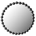 Marlowe - 27" Round Wall Decor Mirror - Black - Simple Home Plus
