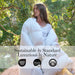 King/California King 100% Shell Comforter - White - Simple Home Plus
