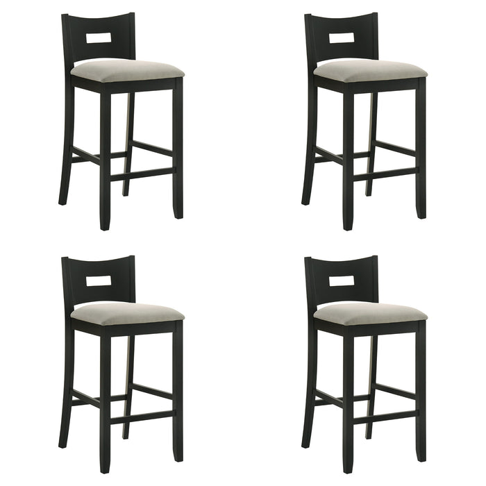 Ren - 26" Counter Height Rubberwood Barstool - Simple Home Plus