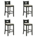 Ren - 26" Counter Height Rubberwood Barstool - Simple Home Plus