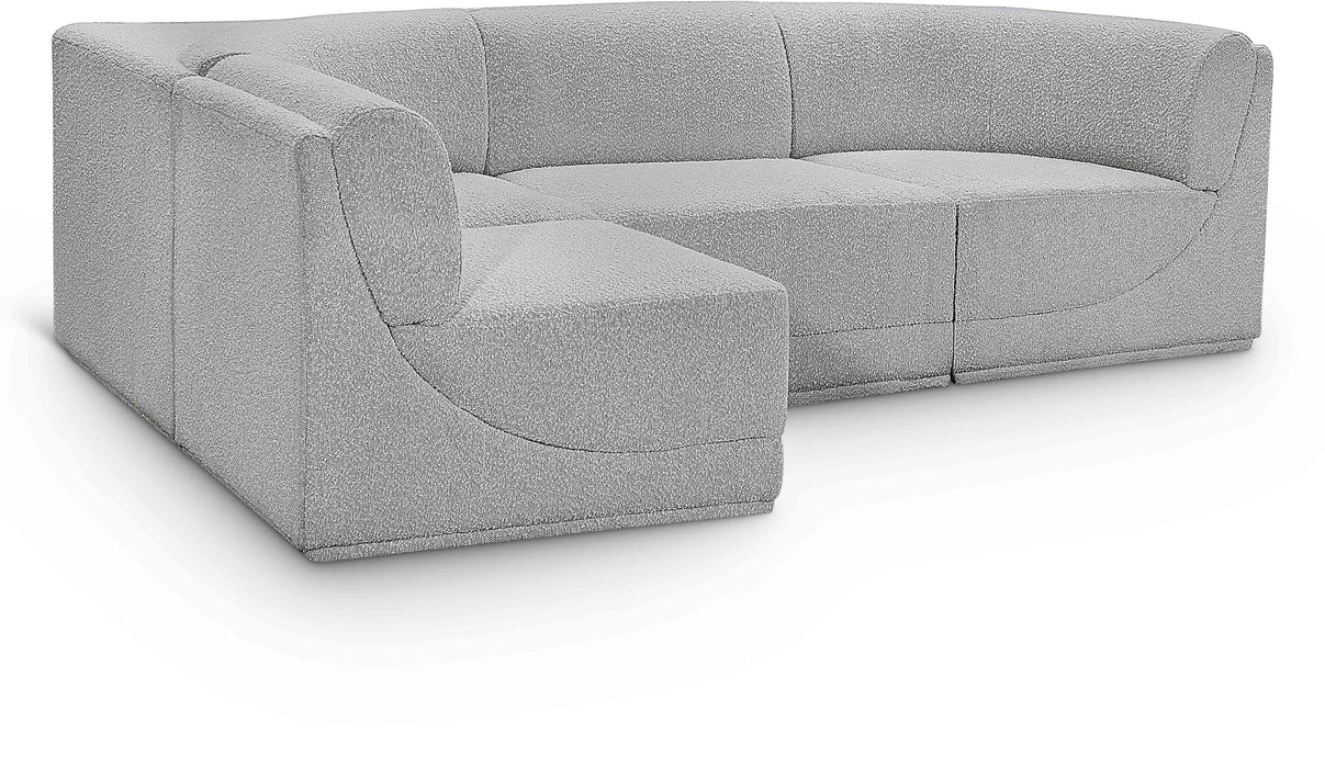 Ollie - 4 Piece Modular Sectional - Simple Home Plus