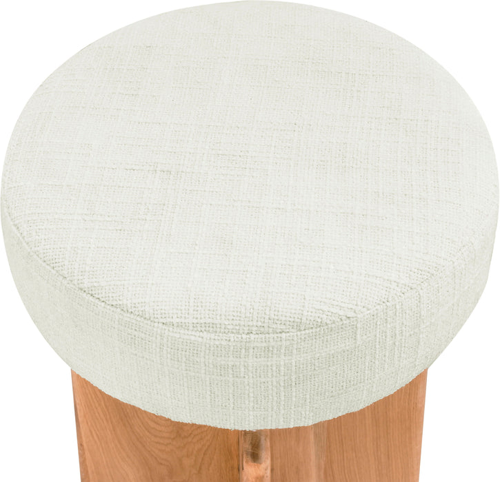 Jasper - Stool - Cream - Simple Home Plus