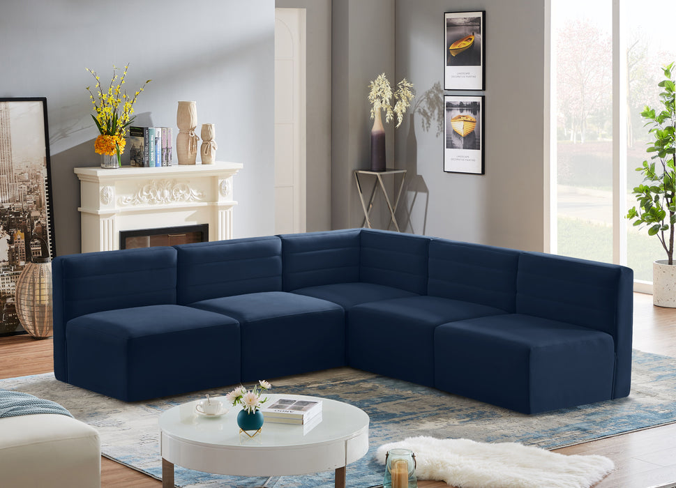 Quincy - 5 Piece Modular Sectional - Simple Home Plus