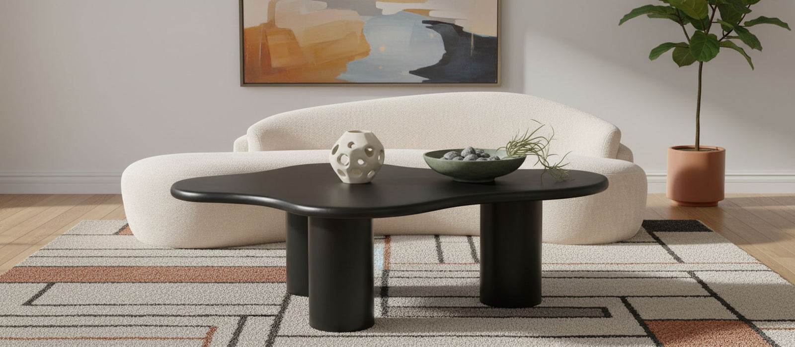 Romaine - Coffee Table - Simple Home Plus