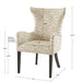 Angelica - Arm Dining Chair (Set of 2) - Tan - Simple Home Plus